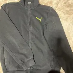 Puma ブラック ジップアップジャケット
