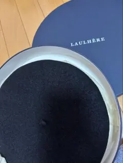 新品未使用　ローレル　レザー ベレー帽