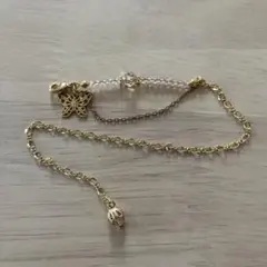 ハンドメイド。.:*☆スワロフスキーアンクレット