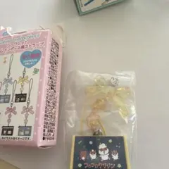 サンリオ デニムペンポーチ風ストラップ コロコロクリリン　キーホルダー