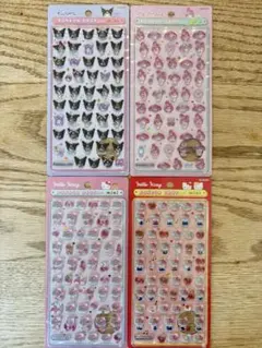 【正規品】サンリオボンボンドロップシールmini 4種セット【24時間以内発送】