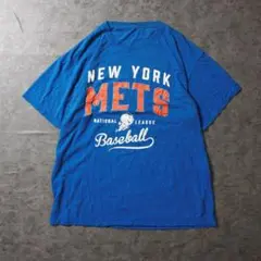 NEW YORK METS ニューヨークメッツ Tシャツ ブルー