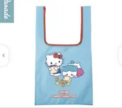 ちいかわ×サンリオキャラクターズ エコバッグ ハチワレ　ハローキティー