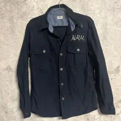 デニムシャツ 刺繍