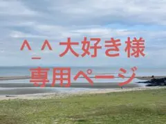 ^_^ 大好き様　専用ページ