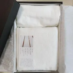 今治　高品質コットン　バスタオル&フェスタオル　2枚セット