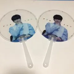 BTS SUGA シュガ　ミニうちわ　2本で
