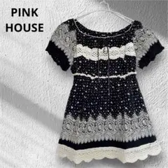 PINK HOUSE ピンクハウス レース リボン 花柄 ブラウス y2kのサムネイル
