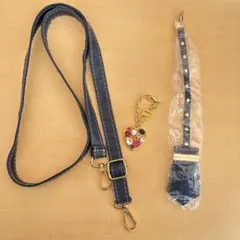 Samantha Thavasaストラップ&クロシェット&ハート型チャーム