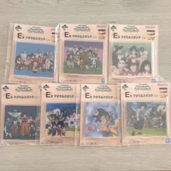 ドラゴンボール 一番くじ Ｅ賞 アクリルスタンド コンプリートセット 7個