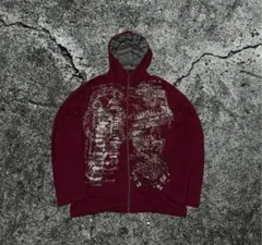 archive ラメ 英字プリント パーカー y2k 平成 お兄系 ギャル男 L