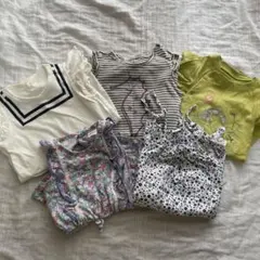 ロンパース　70 女の子　まとめ売り　夏服