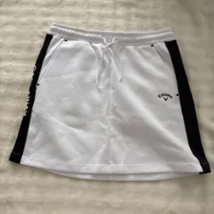 Callaway レディース ゴルフスカート M ホワイト/ブラック