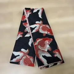 ひさかたろまん 金魚柄 リバーシブル 半幅帯 】 - メルカリ