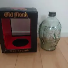 【インテリア】Old Monk The Legend 1000ml 箱・瓶のみ