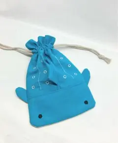 ジンベエザメ　巾着袋　【小】