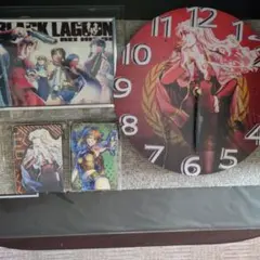 BLACK LAGOON 額縁付きA4メタルプレート(3枚セット) BLACK LAGOON 額縁付きA4メタルプレート(3枚セット) 2025年最新