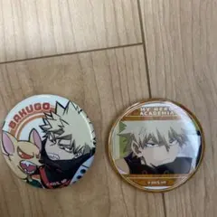 僕のヒーローアカデミア 爆豪勝己缶バッジ 2個セット