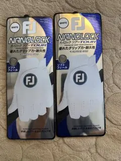 FootJoy　ナノロック　ツアー ゴルフグローブ 左手用 24cm 2枚のサムネイル