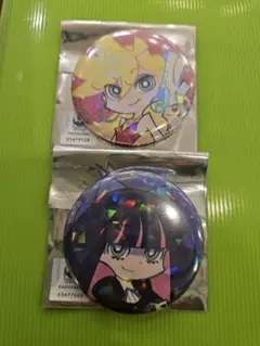 パンティ&ストッキング パンスト スイパラ コラボカフェ 缶バッジ ストッキング