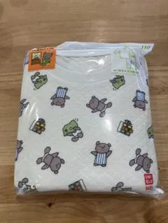 ユニクロ　こぐまちゃん　キルトパジャマ 110