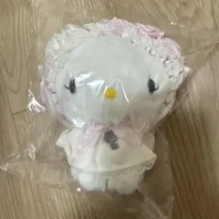 サンリオ　ホワイトフリル　デザインシリーズ　マスコットホルダー　チャーミーキティ