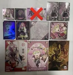 鬼滅の刃　Seria　特典　シール　ufotable　カード　コースター　ポスカ