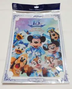 ディズニーシー 15周年 クリアファイルセット