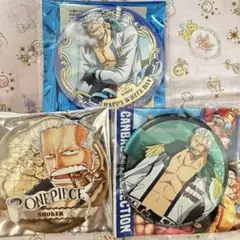 ONE PIECE スモーカー 缶バッジ 3種セット
