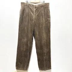 スラックス メンズ コーデュロイ カジュアルパンツ ブラウン