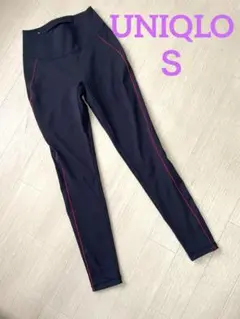 UNIQLO ユニクロ　ネイビー S　スパッツ　ヨガパンツ　エアリズム