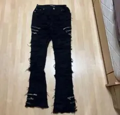 GUAPI フレアパンツ