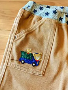 mikihouse　ベージュの長ズボン 110