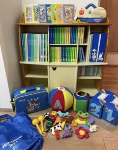 ディズニー英語システム　セット　棚付き　おまけつき④