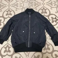 GU×UNDERCOVER MA-1ジャケット ブラック