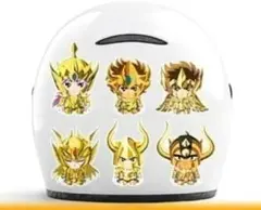 聖闘士星矢 シール 黄金聖闘士 約6cm　車　バイク　12枚セット