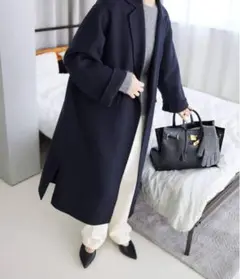 SLOBE IENA イエナ ハミルトン ダブルフェイスウールチェスターコート セール】HAMILTON WOOLダブルフェイスウールチェスターコート