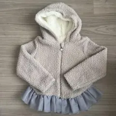 もこもこフード付きジャケット 120cm