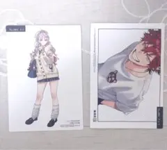 ジャンプSQ 付録　極楽街　両面　キャラクターカード　アルマ　タオ　黄泉　ネイ