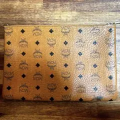 MCM クラッチバッグ 美品 ポーチ 小物入れ ノベルティ 非売品 - メルカリ
