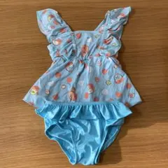 すみっコぐらし 女の子用ワンピース水着 110サイズ