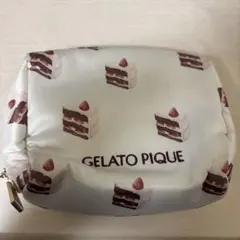GELATO PIQUE ケーキ柄ポーチ ジェラピケポーチ