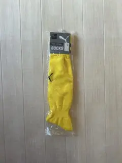 PUMA フットボールソックス イエロー 25-27cm