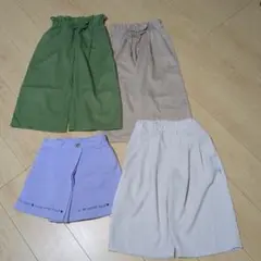 ハーフパンツ4点セット 130cm~