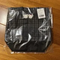 ファミリア　シューズケース　黒