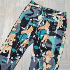 LOUDMOUTH ラウドマウス ゴルフ ウェア ズボン Mサイズ 総柄