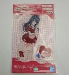 匿名配送 学園アイドルマスター スタンド付きビッグアクリルプレート 月村手毬