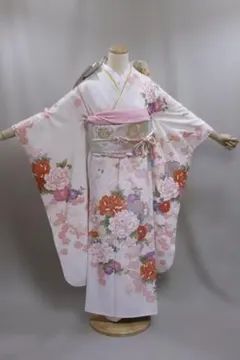 ☆未使用極美品☆KIYOKO HATA ピンク♬ローズフラワープリントドレス 