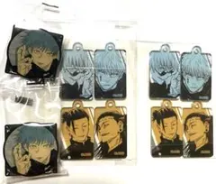 呪術廻戦　キャラクターチャーム　五条　夏油　アクリルキーホルダー　ピンズ