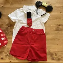 ミッキーコスプレ　ハロウィン　120 6歳　シーイン購入品